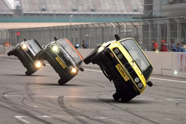 Obviously, stunt driving requires more skills than regular driving stunt driving