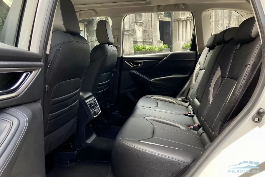 Subaru Forester GT rear seats