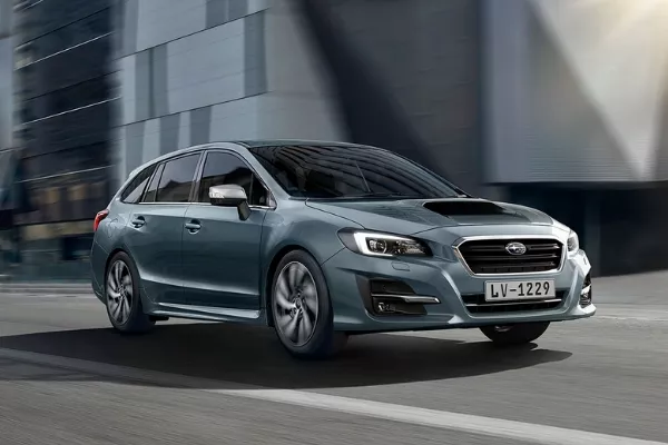 Subaru Levorg on a city drive