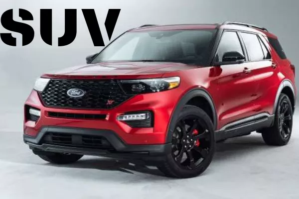 Ford Explorer on DIsplay