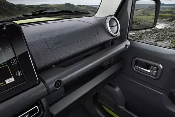 A ride-in assist grip of the Jimny