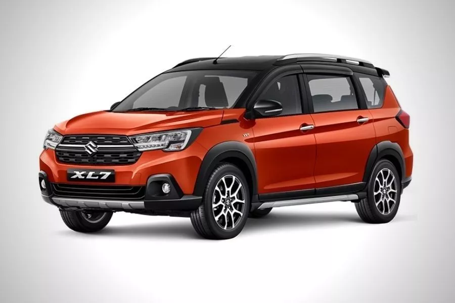 While the Ertiga is quiet and elegant, the XL7 is more aggressive A picture of the Suzuki XL7
