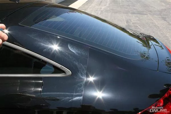 Uneven wiping of your car may result to swirl marks that look very untidy swirl marks