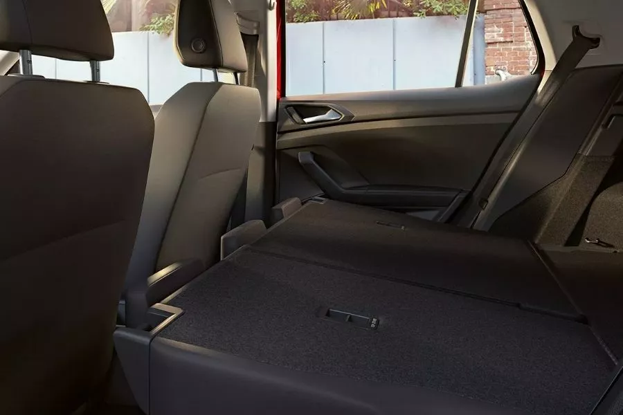 A picture of the VW T-Cross' rear seats