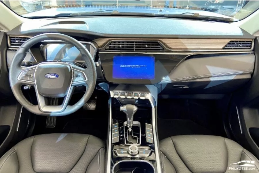 A picture of the interior of the Ford Territory