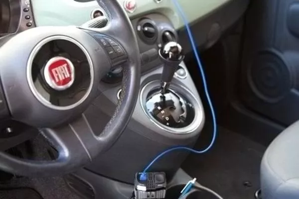 car with power inverter