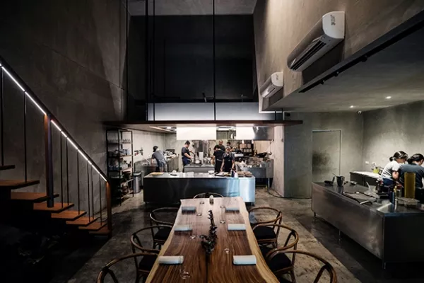 Toyo Eatery on the inside