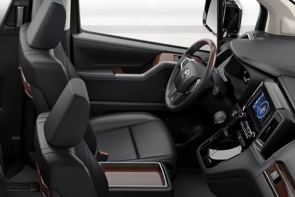 A picture of the interior of the Super Grandia