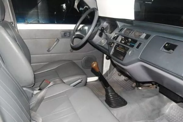 A picture of the Toyota Revo's interior.