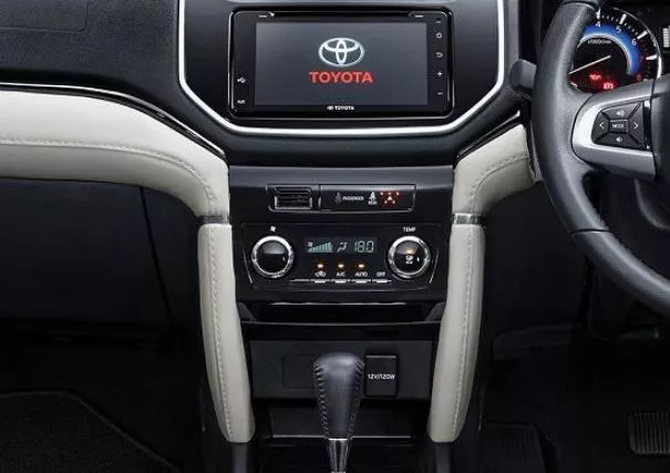 Toyota Rush 2019 dashboard area