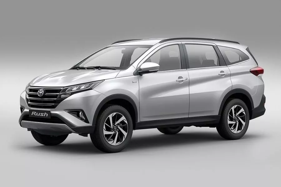 The Toyota Rush is both a comfortable family ride and a tough enough for unpaved roads A picture of the Toyota Rush