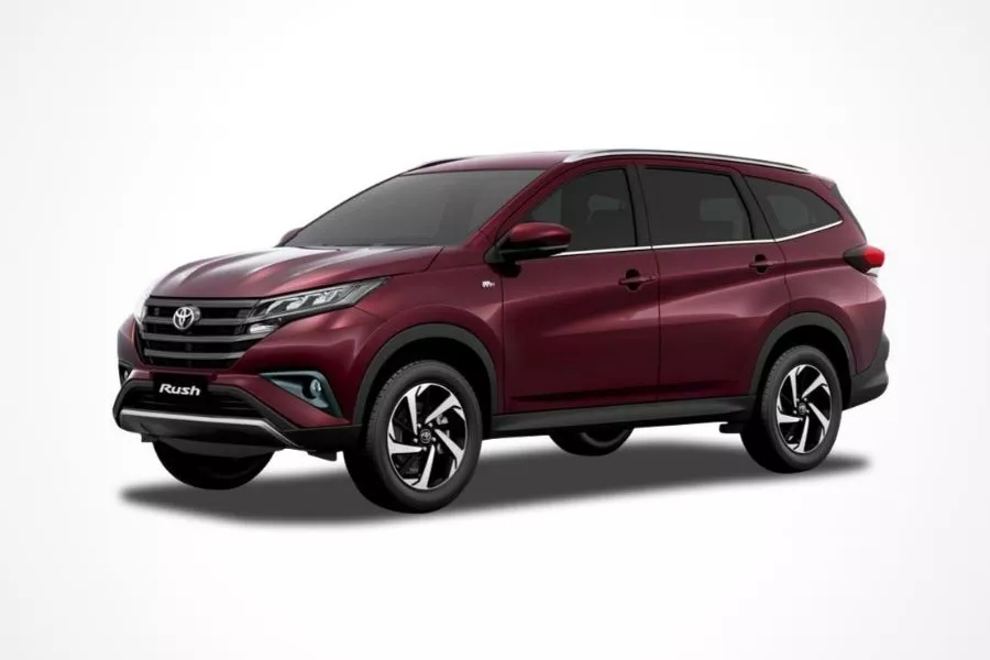 Toyota Rush G in Bordeaux Mica Metallic