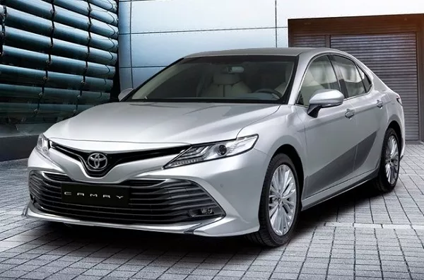 That very wide grille reminds us of those usually found on Lexus models A picture of the 2020 Toyota Camry