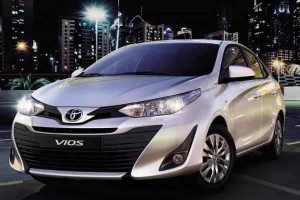 A picture of the Toyota Vios