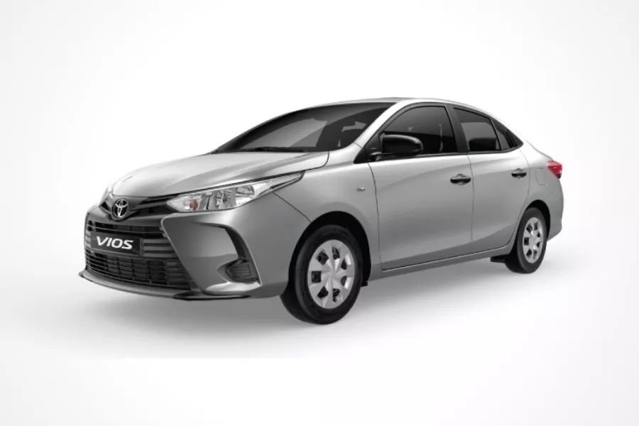 Toyota Vios J Silver Metallic 1 paint option