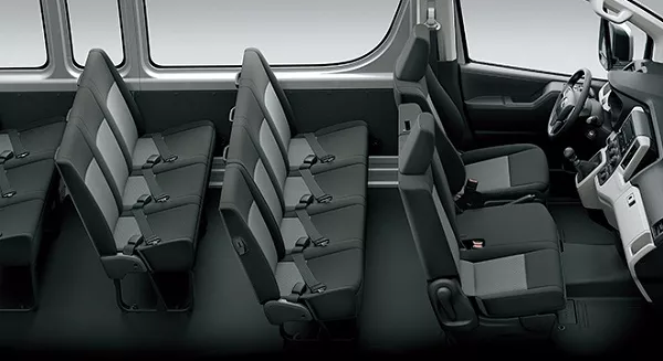 toyota grandia van seating capacity