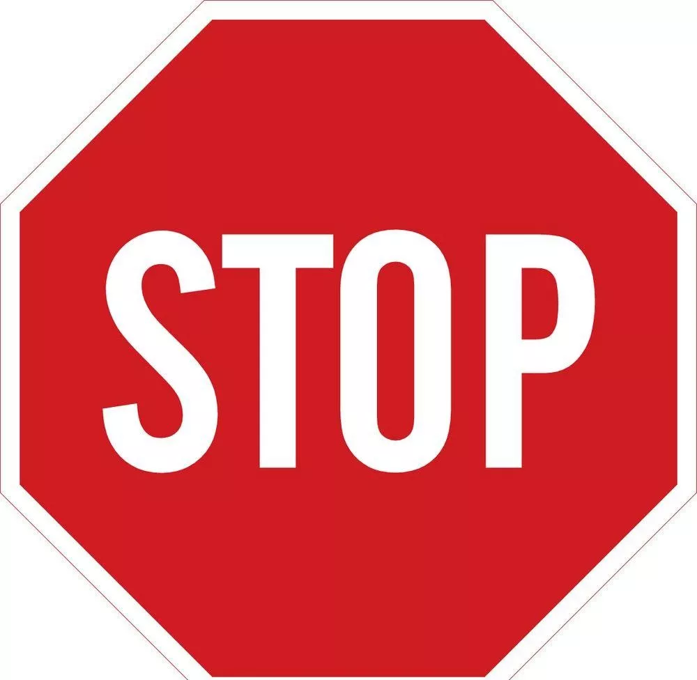 traffic sign- stop