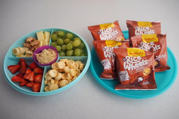 Bring light, bite-sized snacks for you to eat whenever you feel stressed in traffic snacks