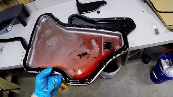 car transmission oil pan