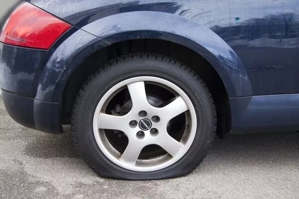 under inflated tires