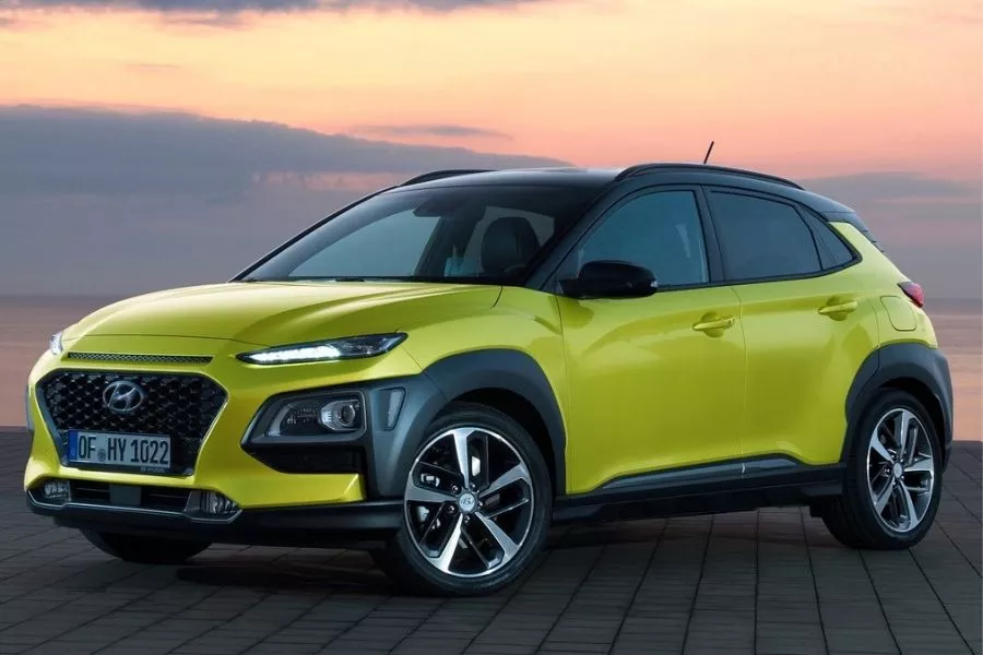 Hyundai Kona profile 