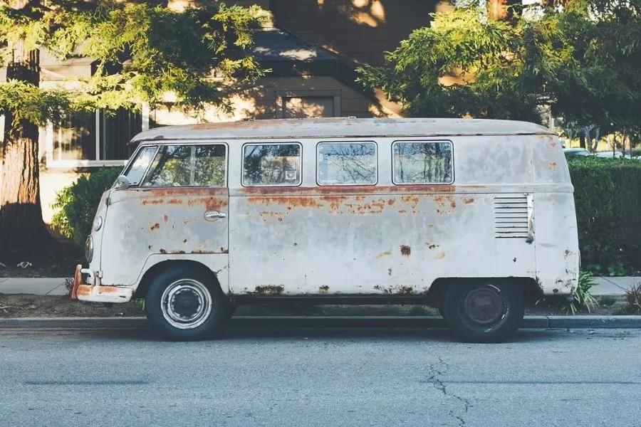 Rusted VW Kombi