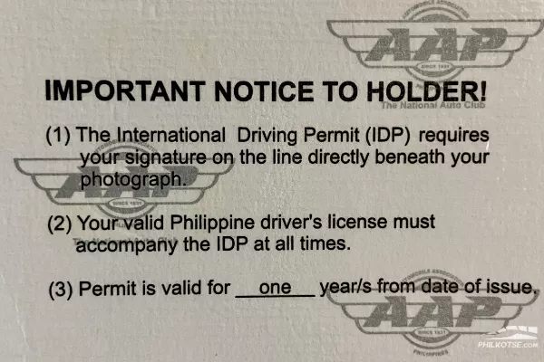 International Driver's License