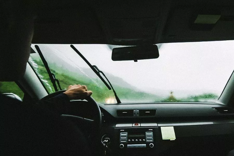 Wipers while driving 