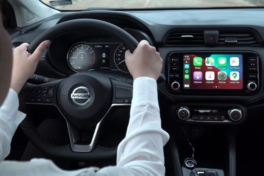 New Nissan Almera head unit