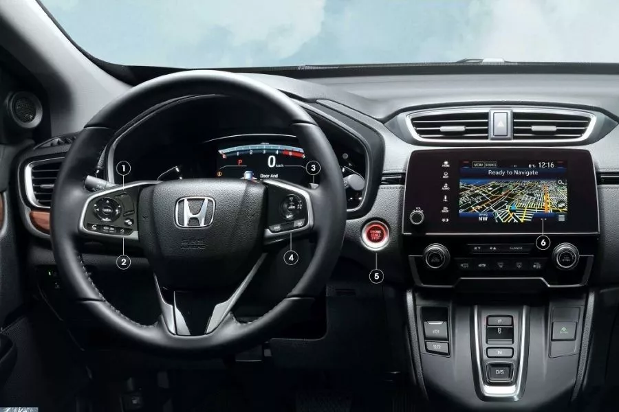 Honda CR-V interior Honda CR-V interior