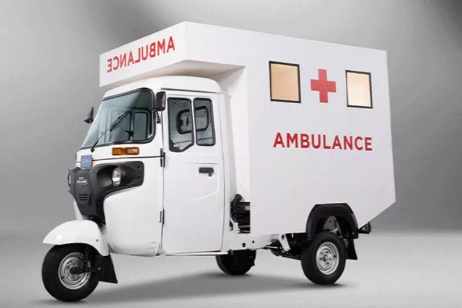 Bajaj Maxima Cargo ambulance