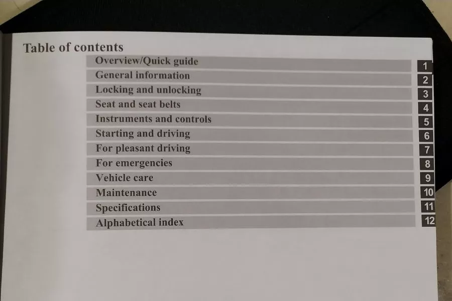 Owner manual