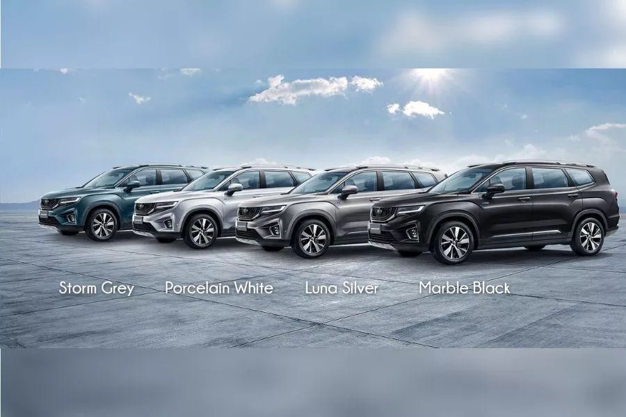 Geely Okavango Colors