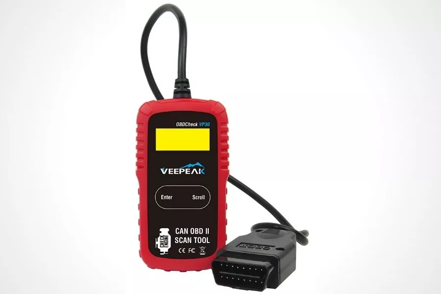 Basic code reader OBD-2 is not compatible with all car models Veepeak VP30