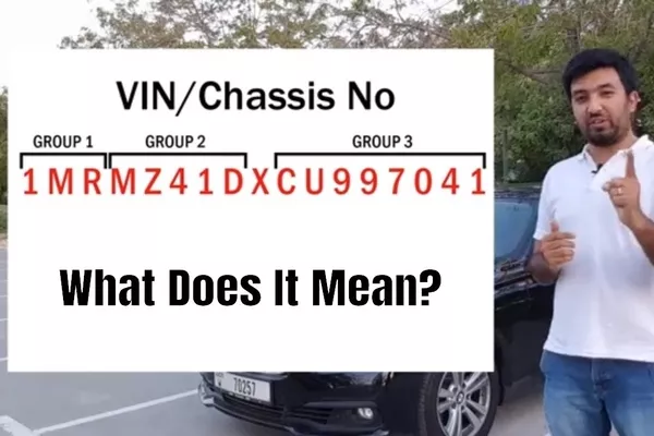 VIN is classifies into three groups VIN division