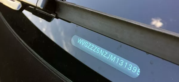 The vehicle identification number of each car can actually tell you a lot about that specific car Vehicle identification number