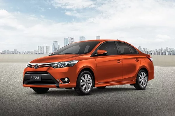 Over all look of the Vios- Color Orange