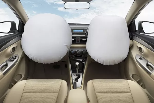Toyota Vios airbags