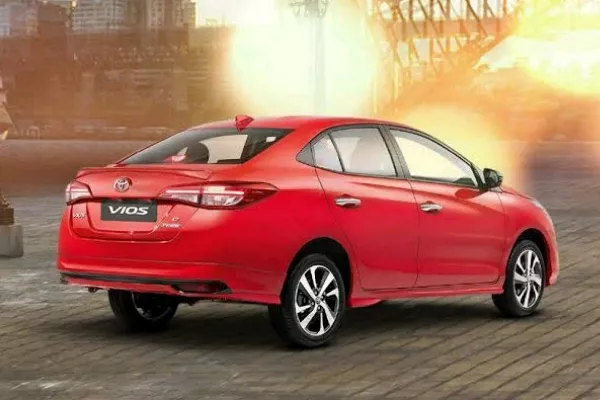 The Jury is Still Out on this Vios' Overall Design Toyota Vios angular rear