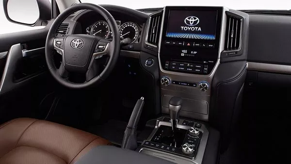 Toyota Land Cruiser dashboard area