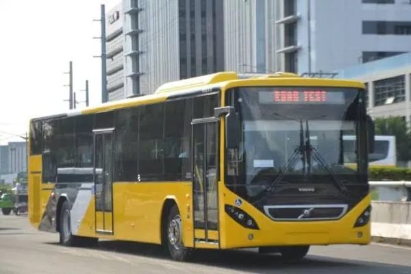 A picture of the Volvo B8R