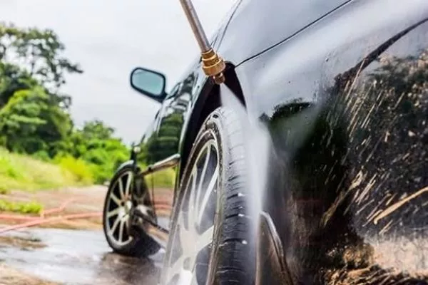 If you have your own garage or yard, and better yet, a compressor. Then you're golden. A picture of the compressor washing car tires