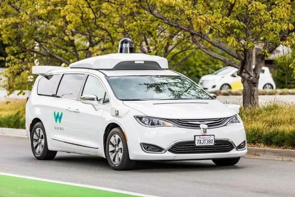 Waymo car