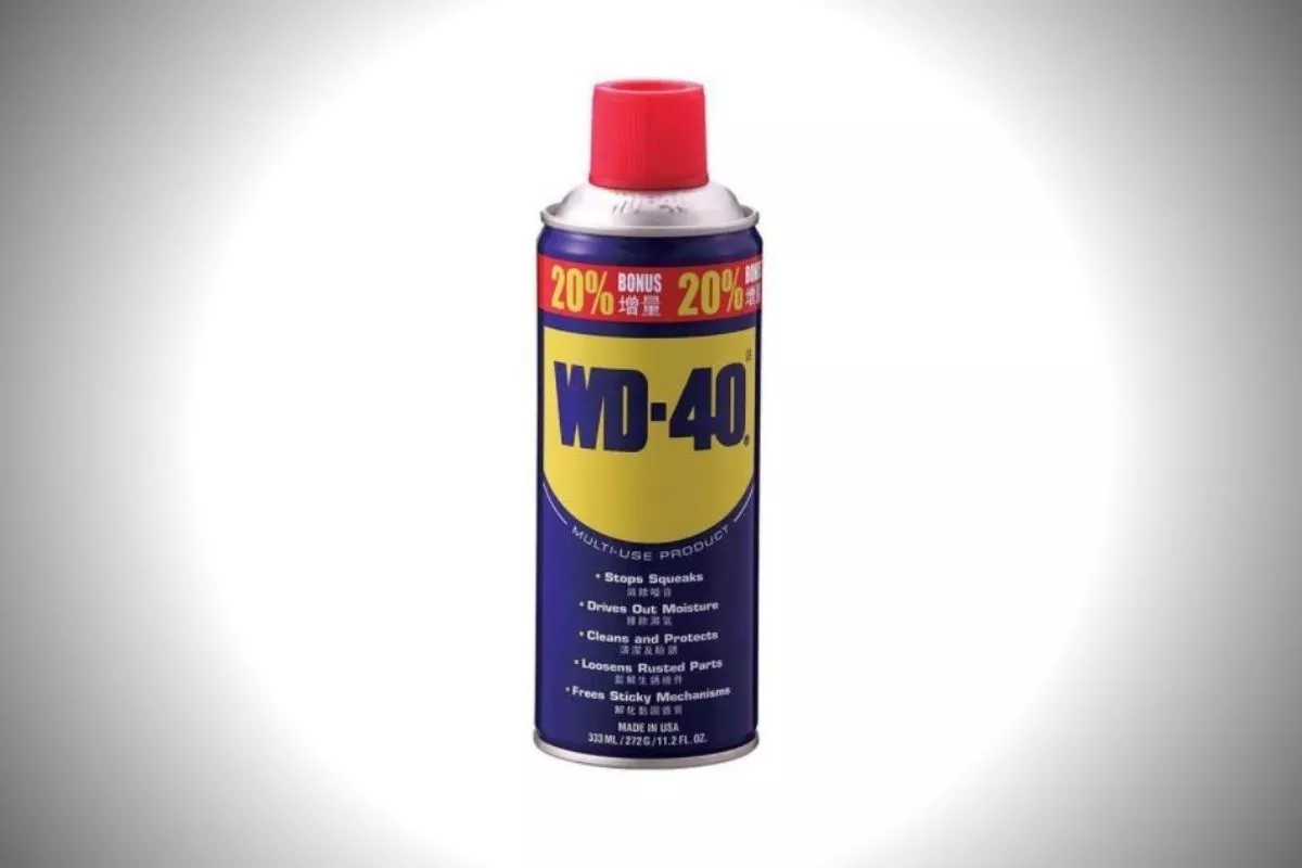 A picture of a can of WD-40