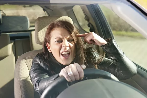 angry driving