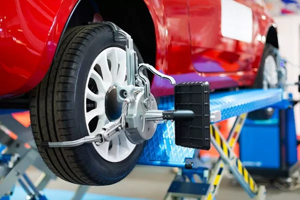 Wheel alignment process