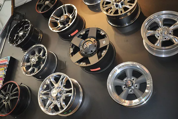 Wheels determine or improve the driving performance and can be stylish, too Different wheel designs