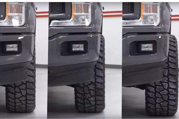 In order from left to right: Positive offset, neutral offset, negative offset Examples of offset