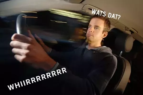 Whirring sound inside the car