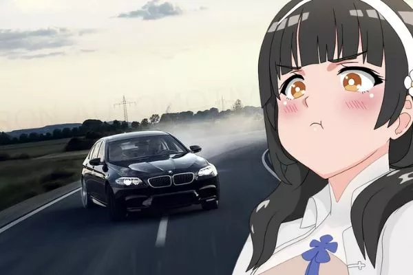 A picture of a girl mad at hooning